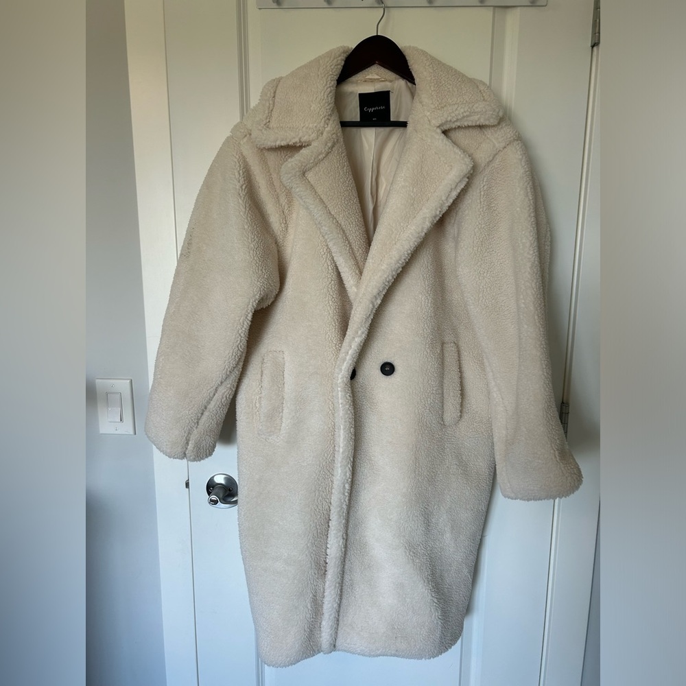 Brand new teddy coat M/L